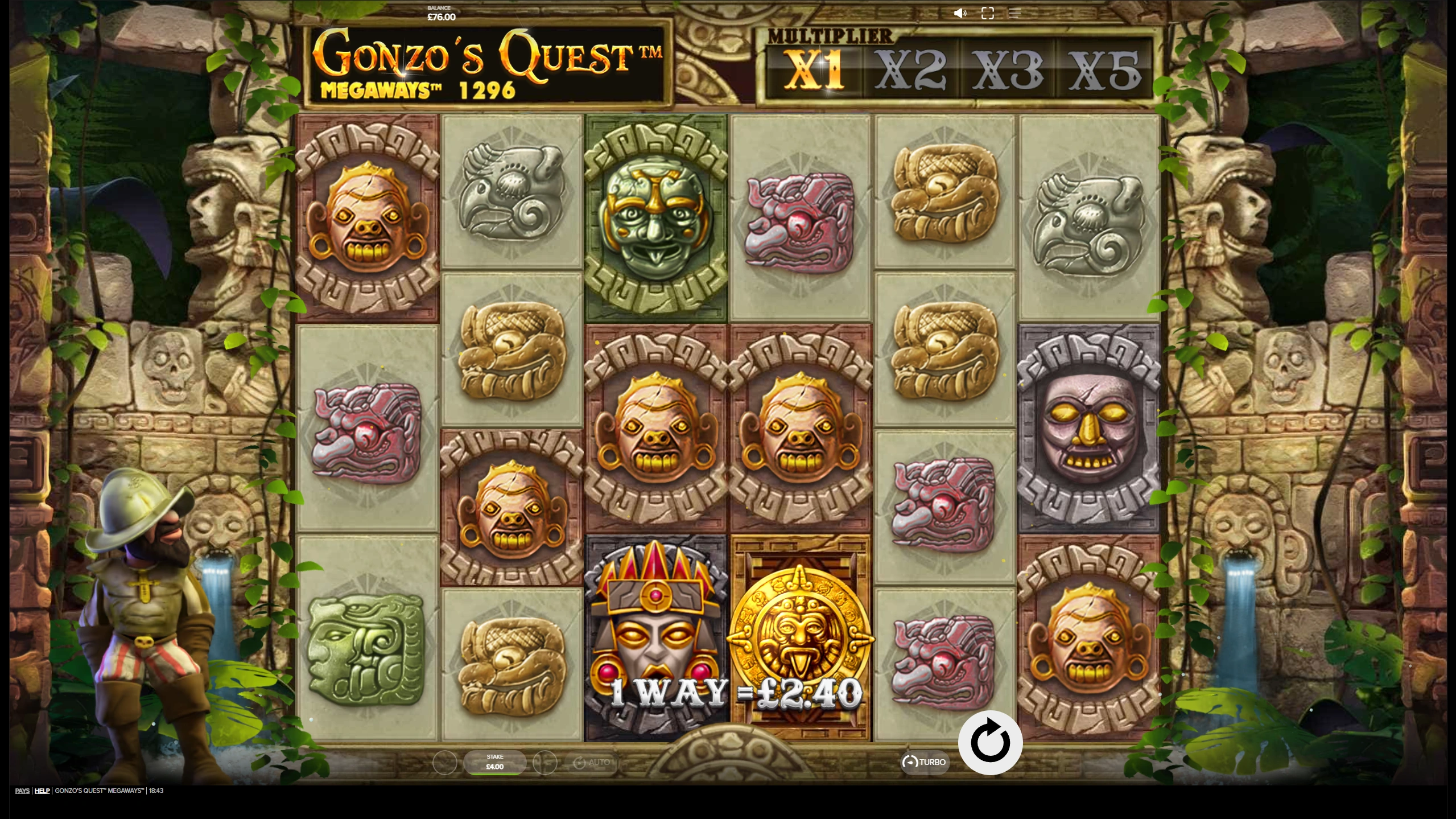 Gonzo's Quest Megaways slot