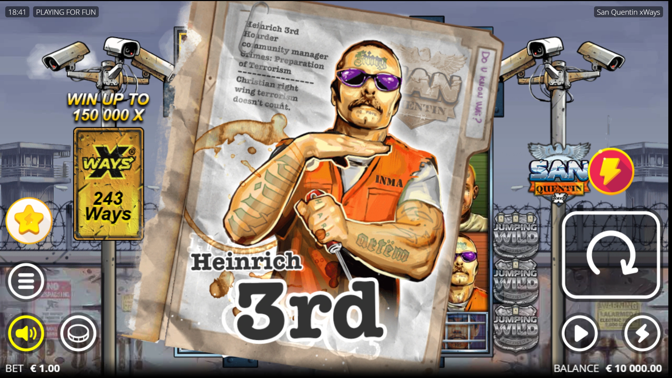 San Quentin xWays slot